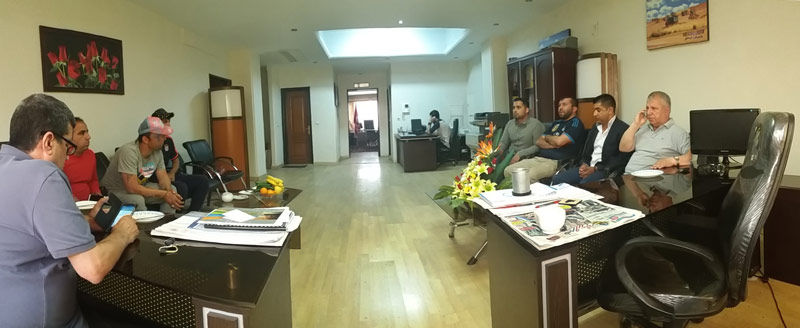 دیدار صمیمانه سیروس حسینی فر، هنرمند تقلیدصدا با علی پروین